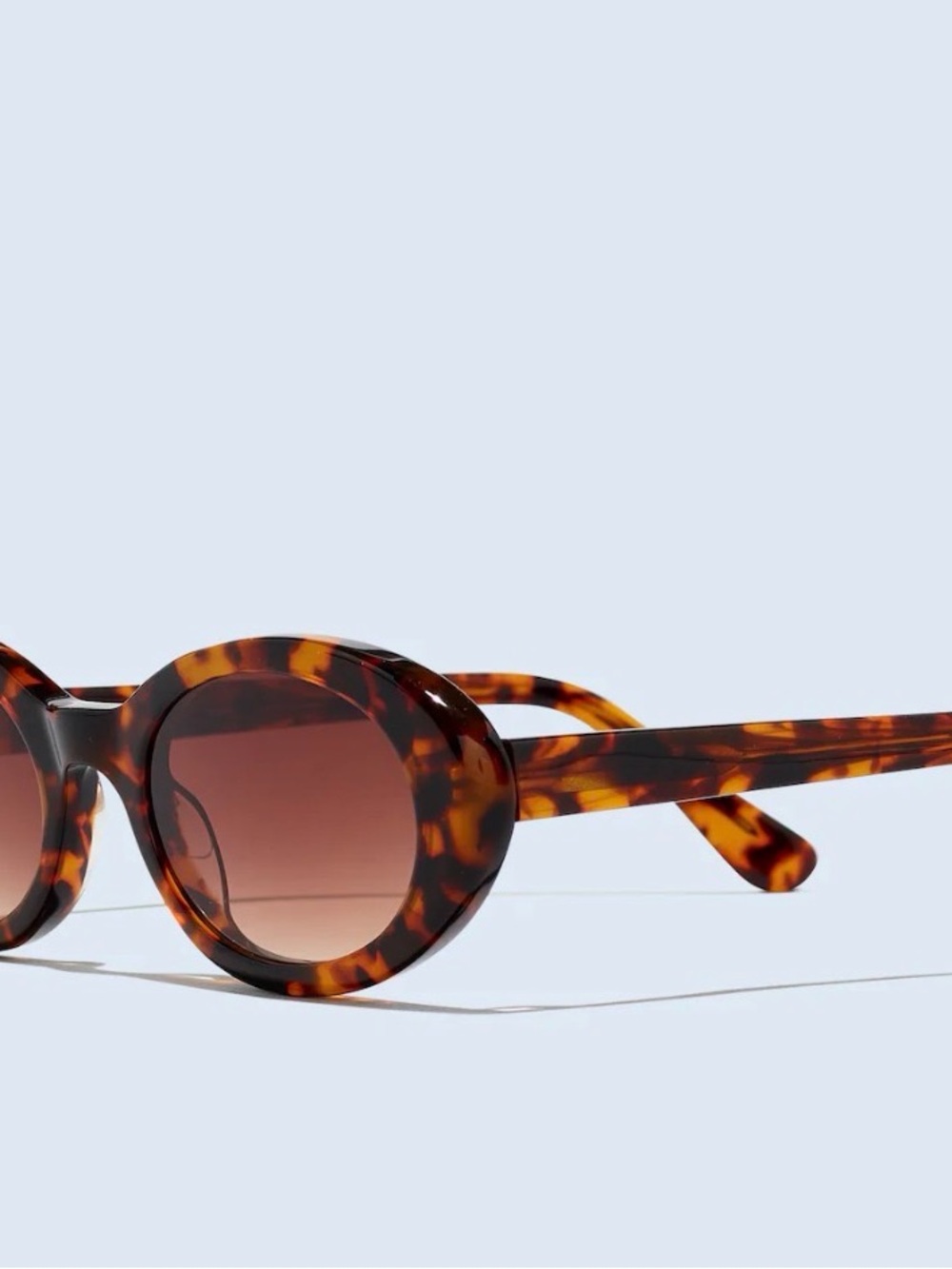 Madewell Russell Oval Sunglasses - Picture 3 of 10